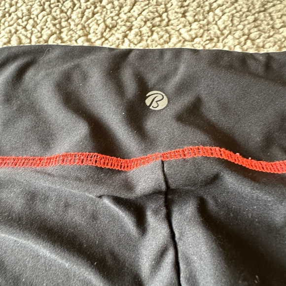 Bally Capri Leggings Black and Orange Size XL - Picture 7 of 8